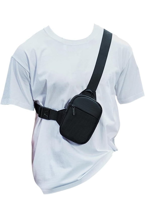 Small Sling Backpack Mens Crossbody Bag Lightweight Chest Daypacks Shoulder Bag for Men Women Travel Hiking