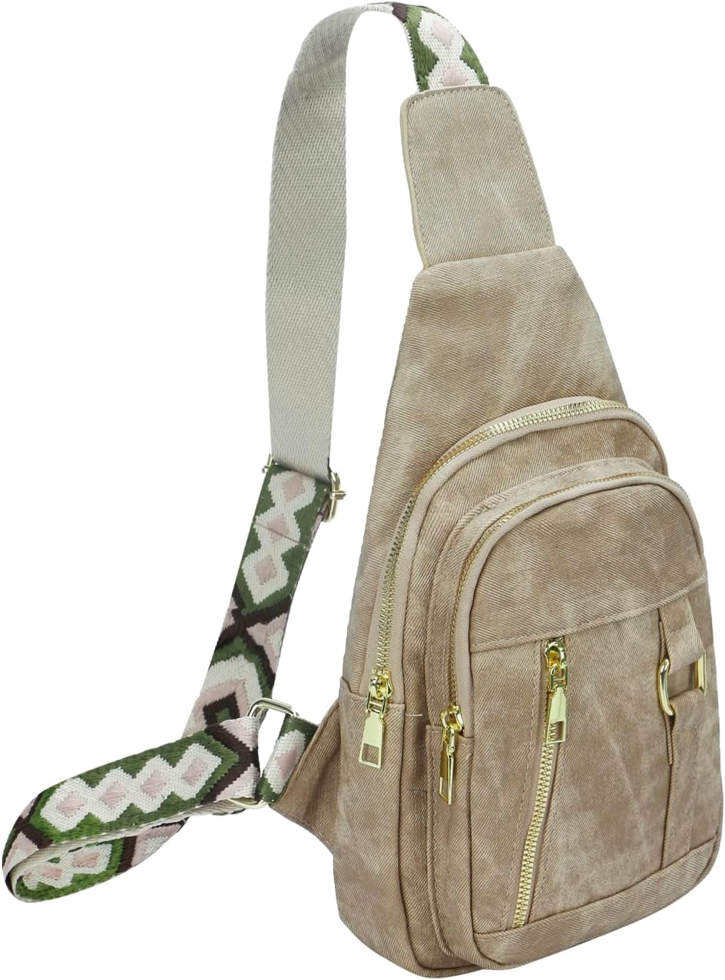 Small Sling Bag For Women，Casual Crossbody Sling PU Leather Bags，Anti-Theft Crossbody Bags，Sling Purses for Travel