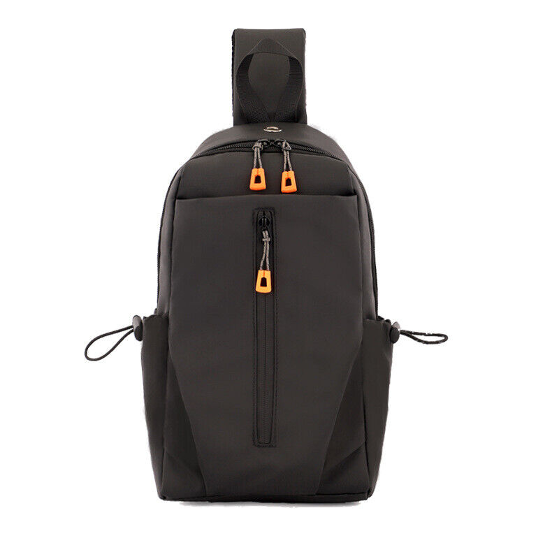 Small Sling Bag One Strap Shoulder Crossbody Backpack with USB Charging