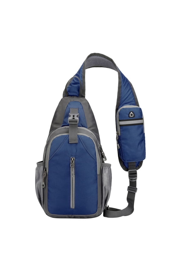 Small Sling Bag for Men, Mini Crossbody Shoulder Bag Trendy Waterproof Chest Bag for Travel