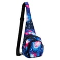 thumbnail image 1 of Small Sling Bag for Women Crossbody Backpack Hiking Travel Daypack Chest Bag Lightweight Shoulder Bag, 1 of 7