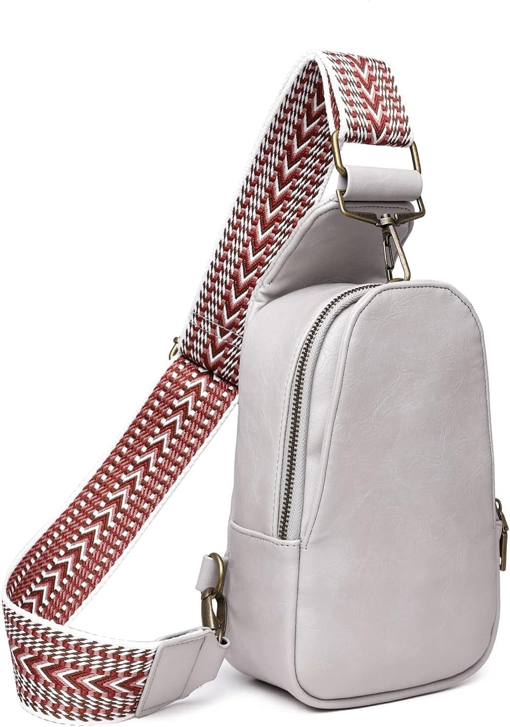 爆買い 英語 PU Women for Bag Sling Small Leather Simple Bag Chest MessengerBags