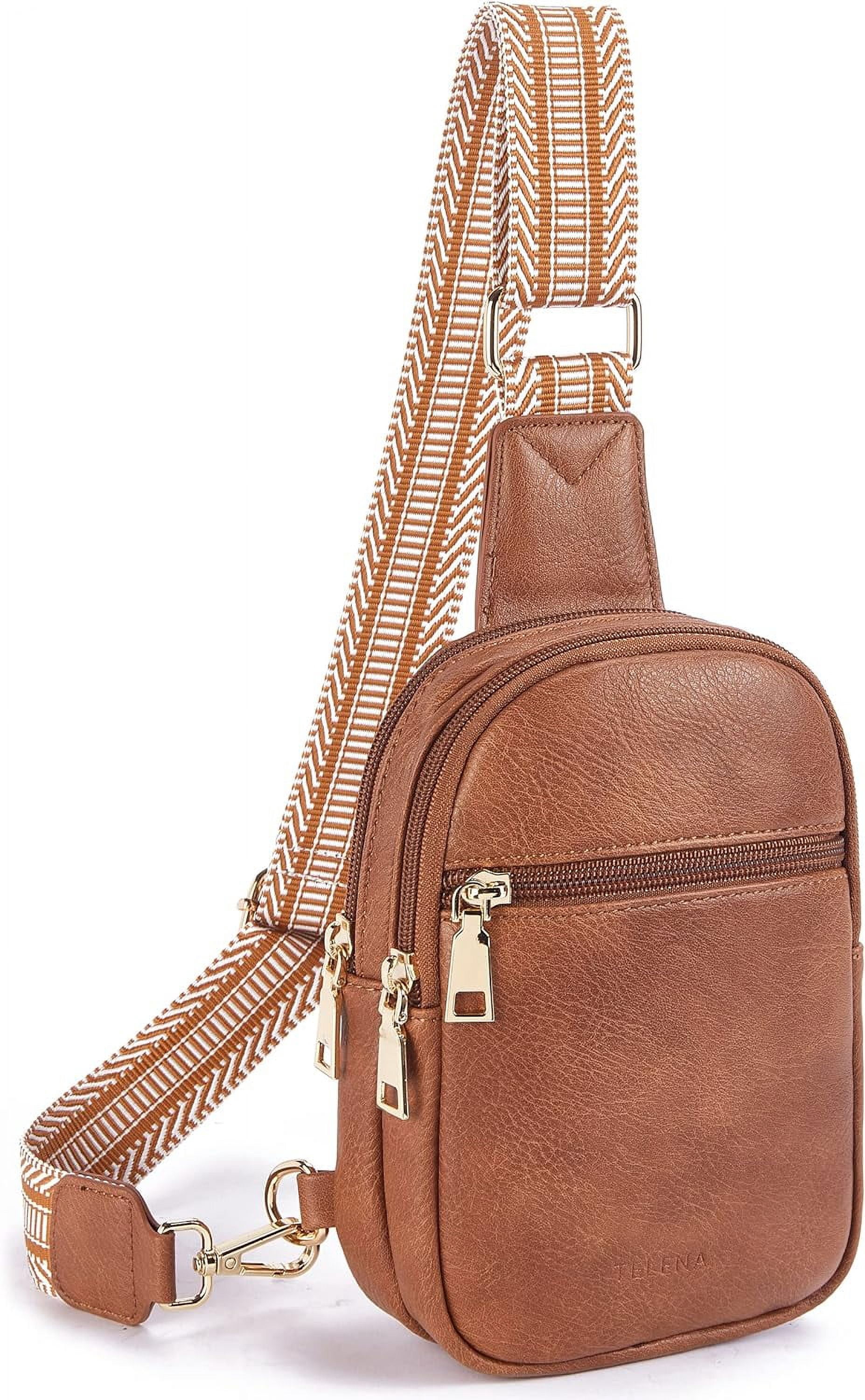 Small Sling Bag for Women Vegan Leather Fashionable Fanny  display picture 3