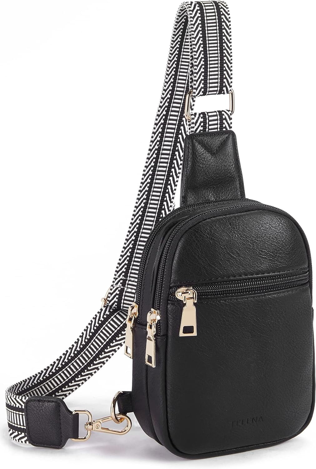 Small Sling Bag for Women Vegan Leather Fashionable Fanny  display picture 1