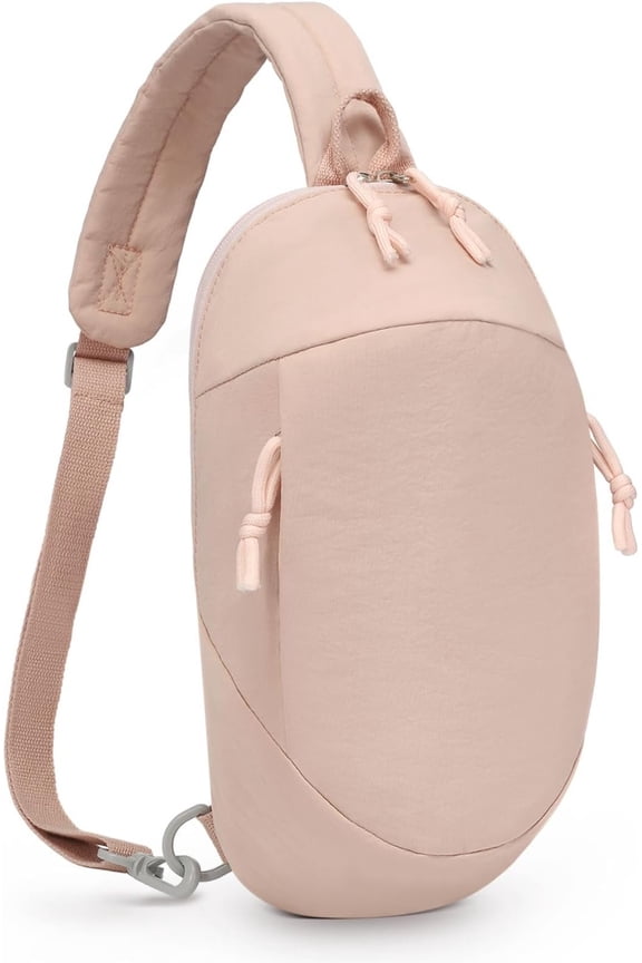 Small Sling Bag with RFID Blocking, Mini Fanny Pack for Women and Men, Convertible Crossbody Anti  Chest Bag for Travel Hiking Running,