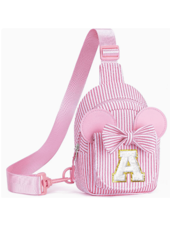 Small Sling Bags for Girls Kid - Personalized Gifts for Girls Kids, Birthday Gift for Kids Daughter Sister Trendy Stuff Initial Sling Bag