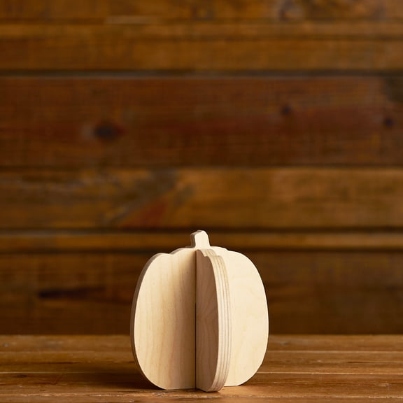 Small Slotted Pumpkin