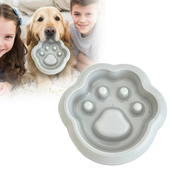 Small Slow Feeder Cat Dog Bowls, Puzzle Dog Bowl with Anti-, Pet Food Bowls for Fast Eaters,Interactive Dog Feeding Dishes to Slow Down Eating, Bloat Stop Bowls for Small Medium Dogs and Cats