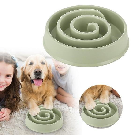 Small Slow Feeder Cat Dog Bowls, Puzzle Dog Bowl with Anti-, Pet Food Bowls for Fast Eaters,Interactive Dog Feeding Dishes to Slow Down Eating, Bloat Stop Bowls for Small Medium Dogs and Cats