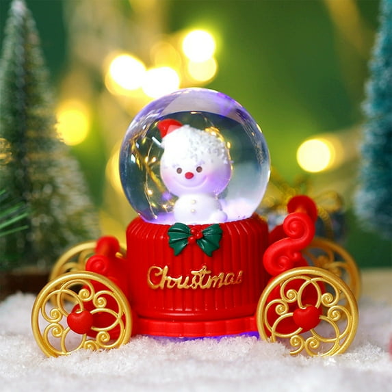 Small Snowman Christmas Table Decorations, Christmas Snow Globes for Adults, Christmas Snow Globes 2025 Snowglobe