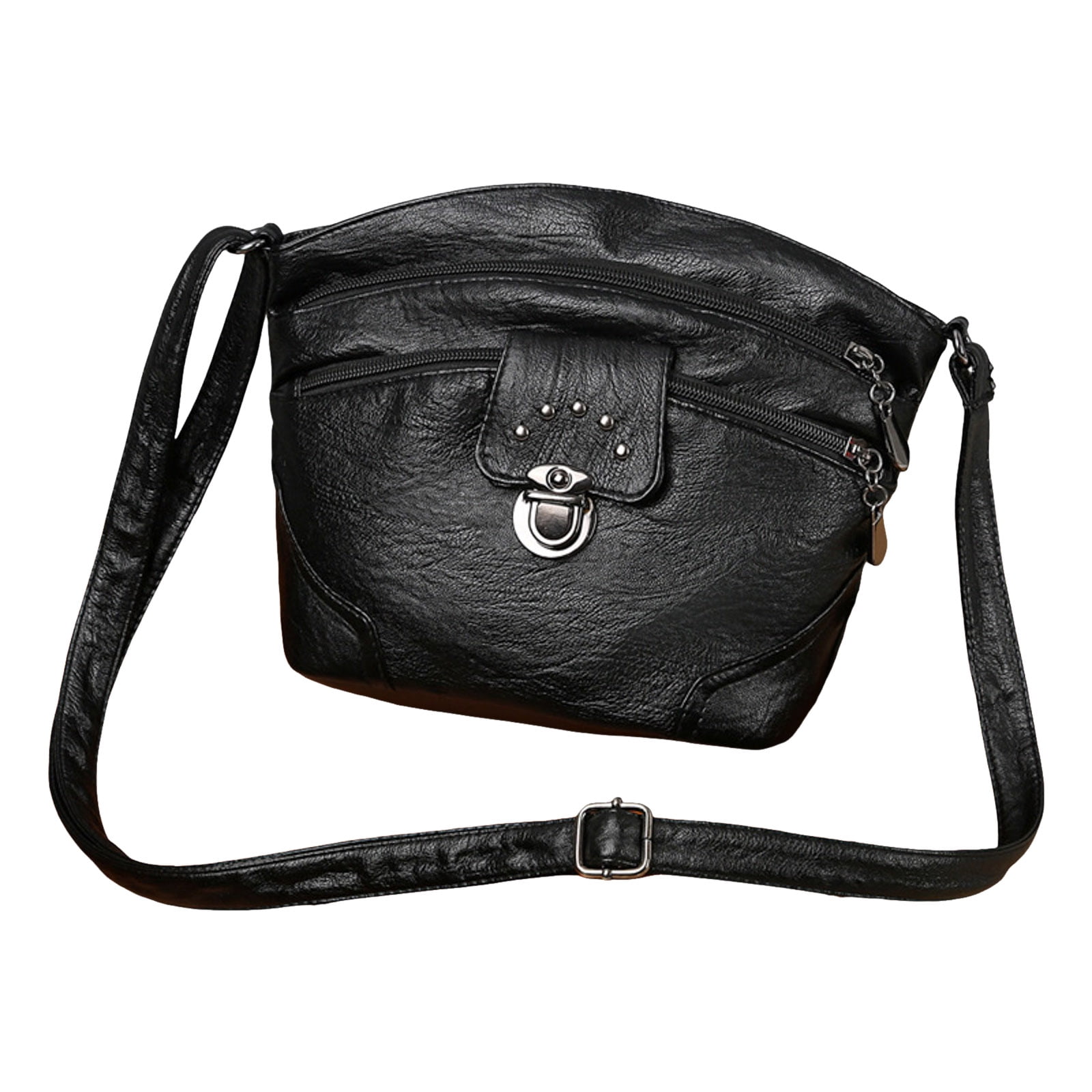 Small Soft Leather Crossbody Bags for Women Multi Triple  display picture 2