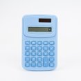 thumbnail image 1 of Small Solar Calculator Portable Calculator Cute 8 Digits LCD Electronic Calculator Home Office Primary School Teaching Supplies, 1 of 9