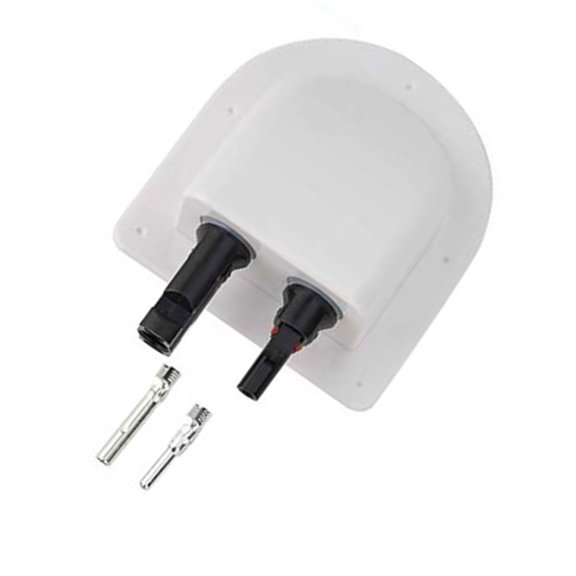 Small Solar Energy Wire Protect Cover with Waterproof ABS Component Plastic Cable Junction Box Suitable for Roof