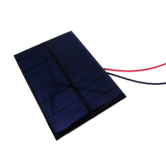 Small Solar Panel 6V Polysilicon Solar Lawns Light Panel Easy to Use for Solar Landscape Lamp & Easy Carry Charging