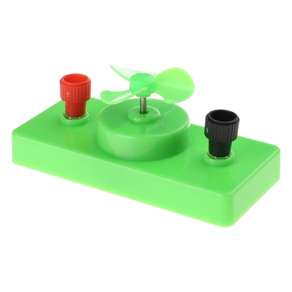 Small Solar Power Mute Motor Educational Motor Fan Physics Electricity Experiment Supplies for School Classroom Use