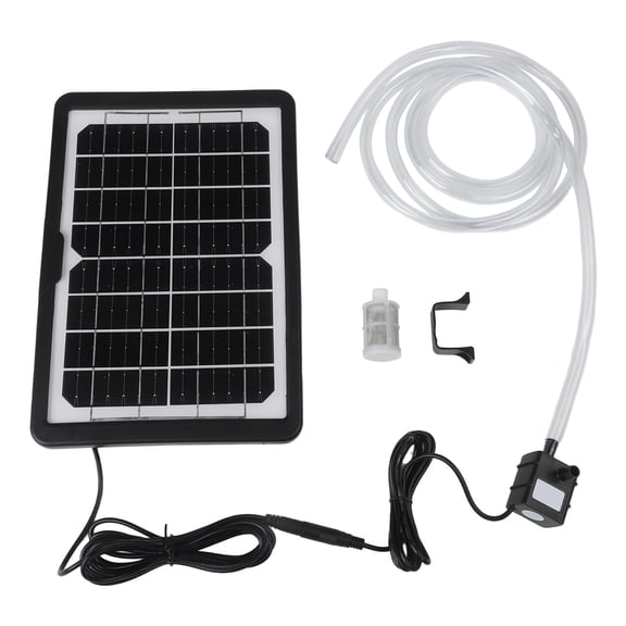 Small Solar Water Pump 12V Circulation Fish Pond Filter Oxygenation Fish Tank Rockery Water Pumping Submersible Pump Outdoor