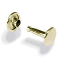 thumbnail image 1 of Small Solid Brass Rivet Double Cap Fastener, 1 of 1