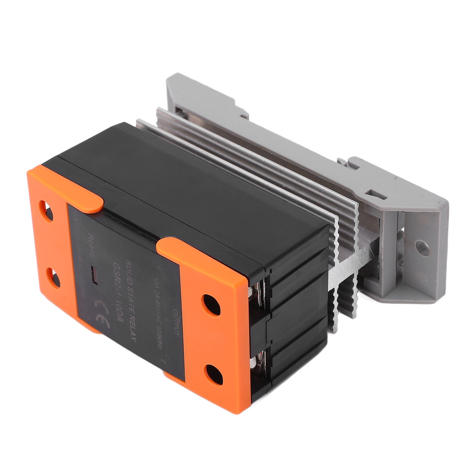 Small Solid State Relay DA Relay Module with Heat Sink DC 3‑32V Input