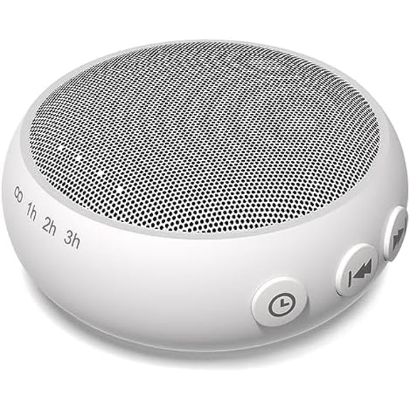 Small Sound Machine Mini White Noise Machine for Baby Kids Adult with 32 Soothing Sounds 32 Volume Levels Sleep Brown Noise Machine for Travel Office Privacy with 4 Timer & Memory