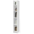 Small Space 10“ Narrow shelving unit in white