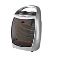thumbnail image 1 of Small Space Heater, 1500W/750W Portable Electric Space Heater, PTC Fast Heating Ceramic Room Small Heater with Overheat & Tip-Over Protection Office Room Desk Indoor Use (Silver), 1 of 6