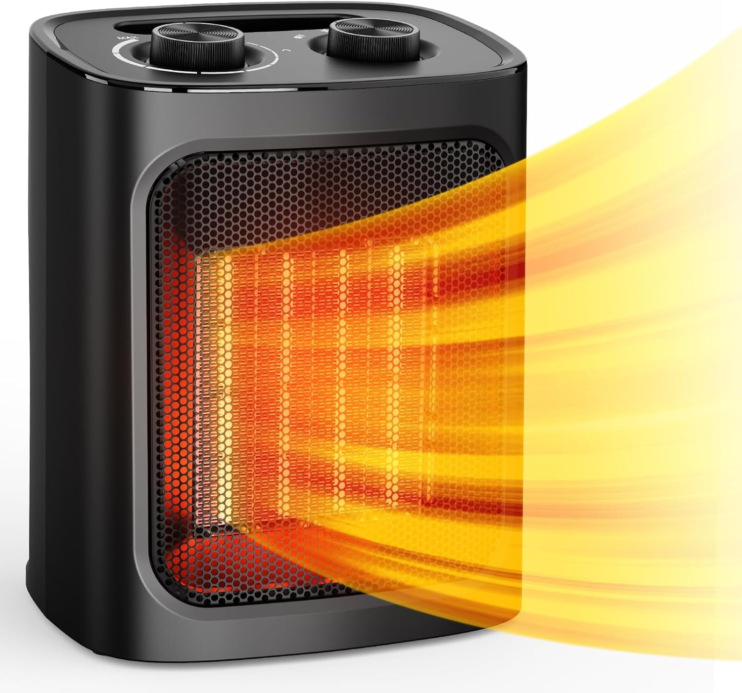 Small Space Heater With Thermostat Small Space Heater, 1500W Portable Electric Heater, Mini Ceramic Heater