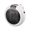 thumbnail image 1 of Small Space Heater 500W Portable Small Heater With Adjustable Thermostat And Timer Overheat And Led Display Quiet Space Heater For Bedroom Desk Indoor Air Heater 5.5" X 4.7" X 5.5", 1 of 7