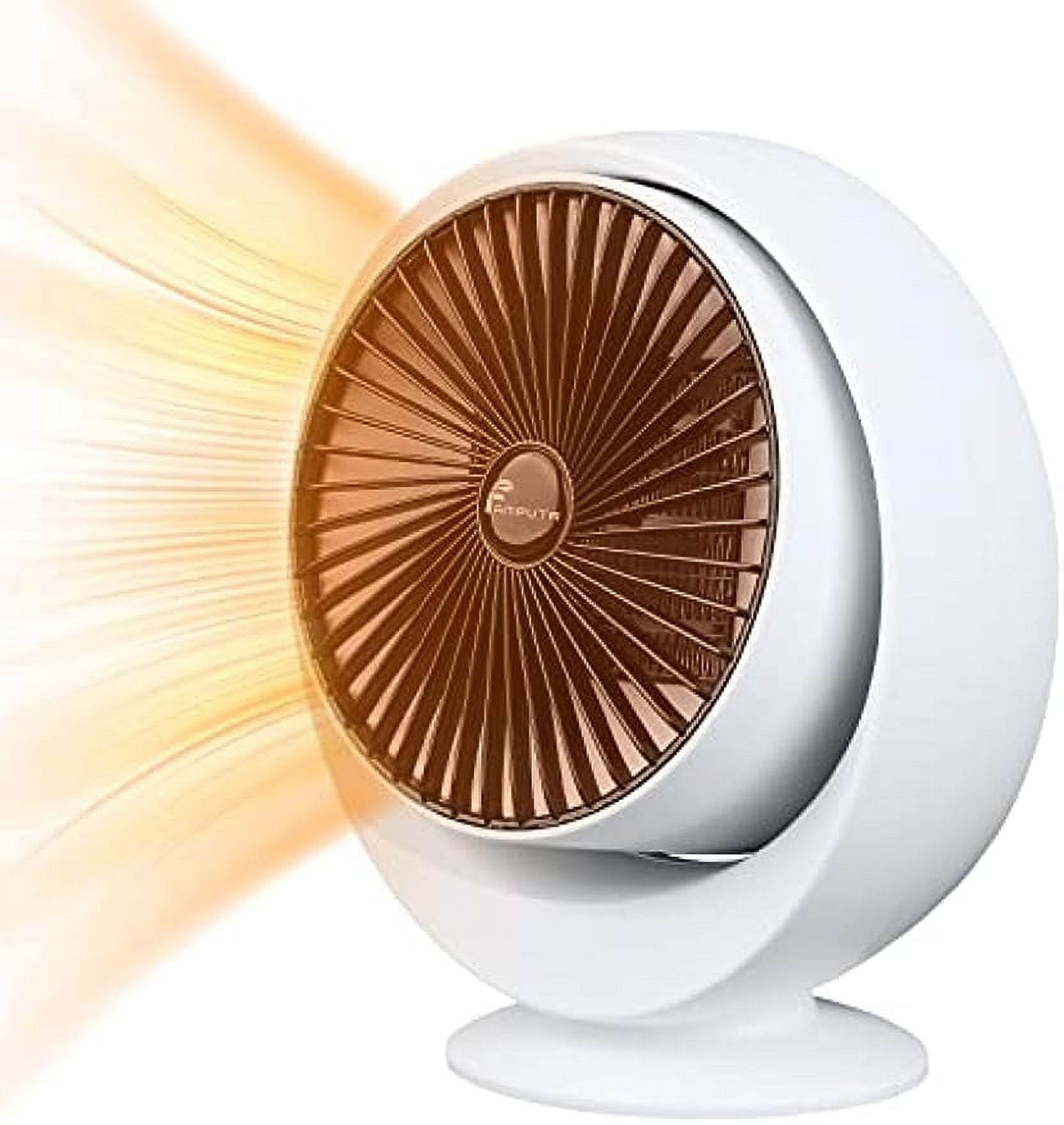 Small Space Heater, Low Wattage Space Heater for Bedroom Indoor Use