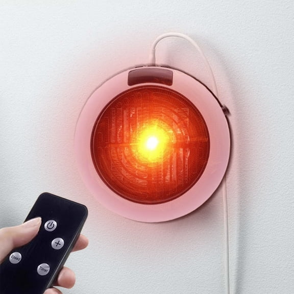 Small Space Heater, Portable Electric Small Heater with Adjustable Thermostat and Timer, Overheat Protection Quiet Space Heater for Office Desk Indoor Use Home Bedroom Office Desk