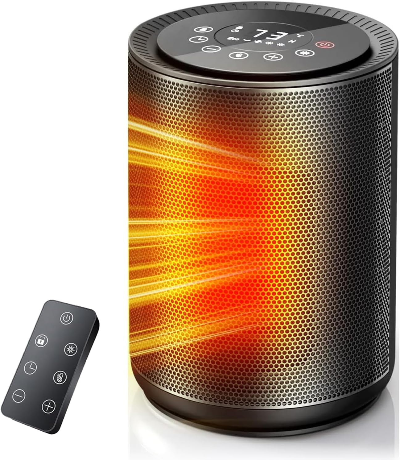 Small Space Heaters Indoor Use Mini Portable Electric Heaters Thermostat Remote Safe Quiet Ceramic Heater 24H Timer Eco Mode Desk Heater Office Bedro: A Practical Buying Guide