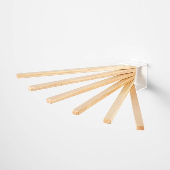 Small Space Wall Mounted Drying Rack White