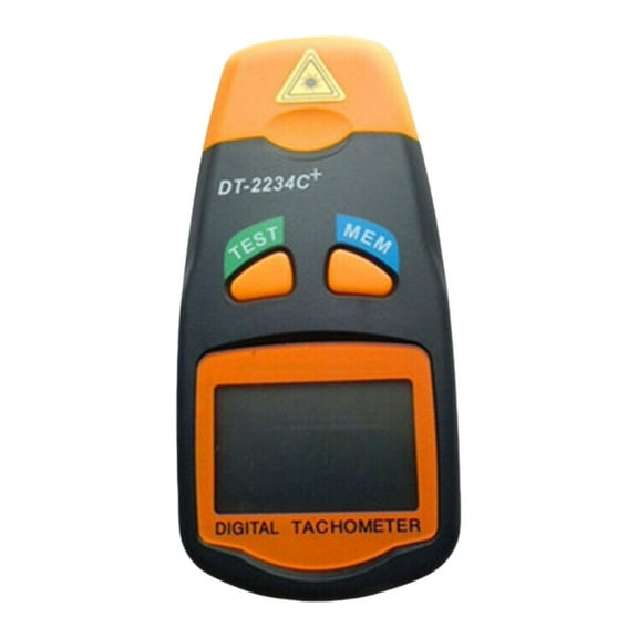 Small Speed Gauges Digital Tachometer For Motors, No Contacts Measurement With Clear LCD Display Measurement