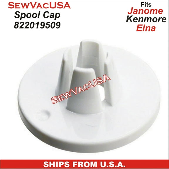 Small Spool Cap Part Number 822019509 Fits Janome, Kenmore, Elna & Pfaff Sewing Machines Models In Description