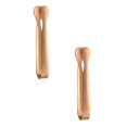 thumbnail image 1 of Small Spoons 2Pcs 304 Stainless Steel Ice Grain Clip Thickened Without Burr Food Clip Sugar Cube Clip Household Ice Pliers, 1 of 4