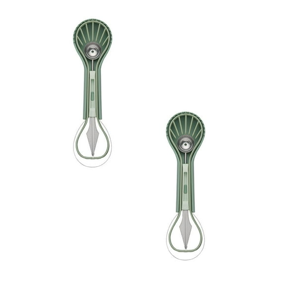 Small Spoons Watermelon Fork Slicer Cutter Upgrade Watermelon Cutter Stainless Steel Fruit Cutter Slicer Tool Summer Watermelon Cutting Tool Fork Slicer Set For Home