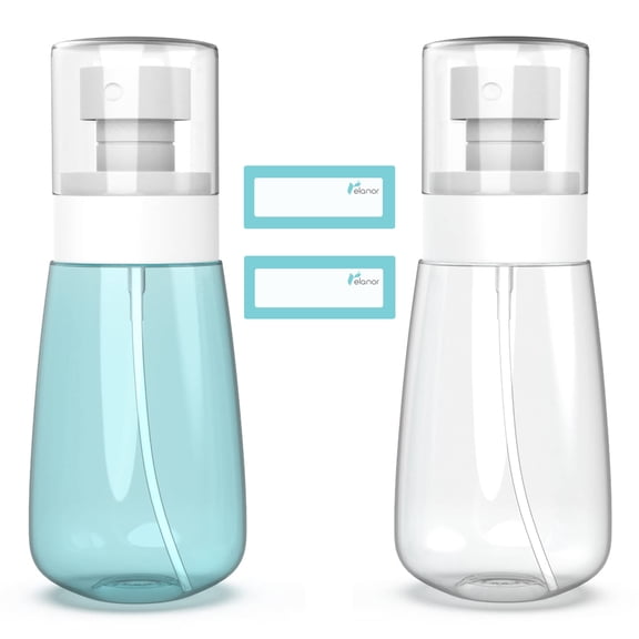 Small Spray Bottle Travel ,Mini Sized Leak Proof,for Toners, Face & Hair Mist (60ml - Pack 2)