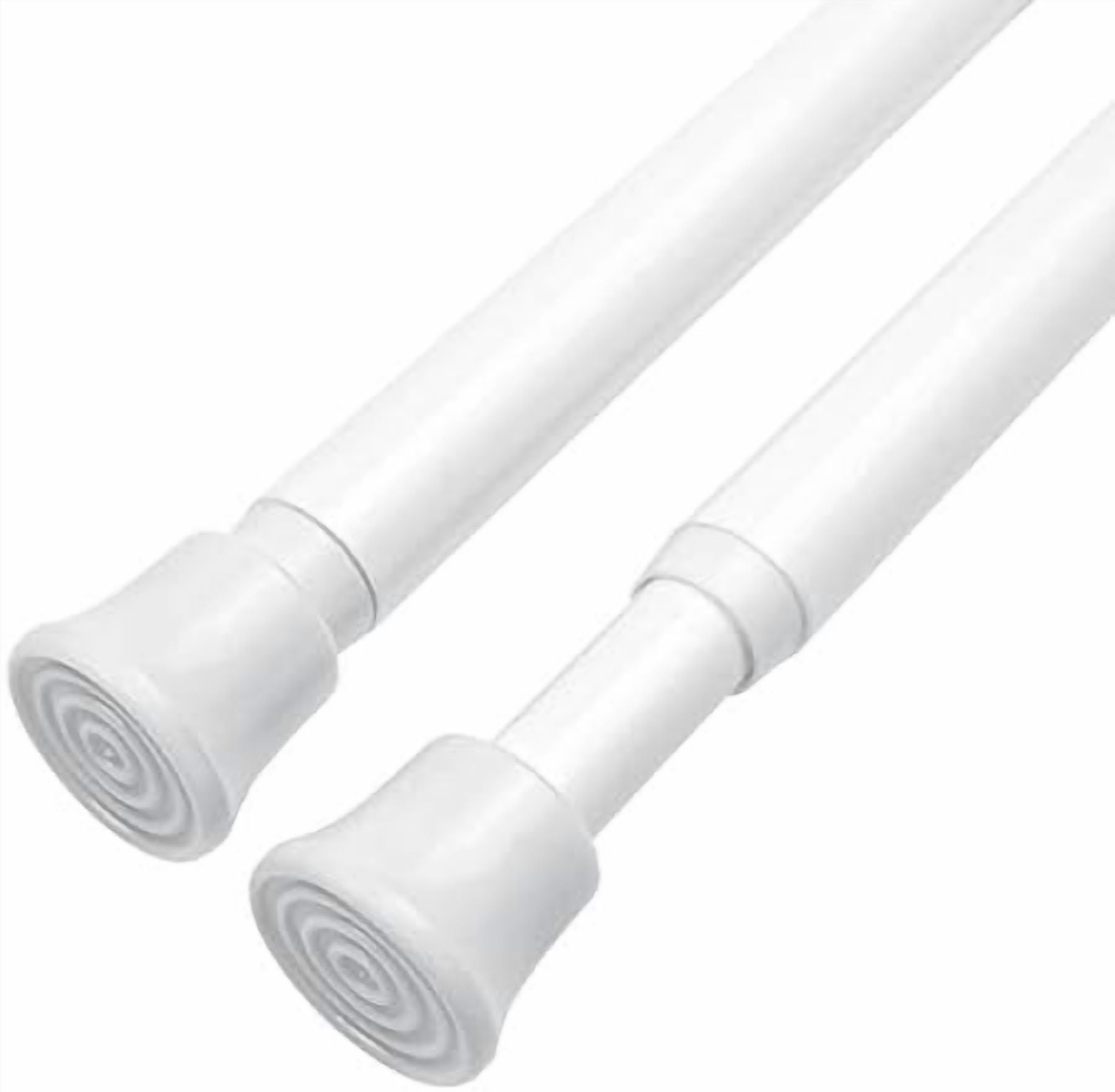 Small Spring Tension Curtain Rod, Adjustable Spring Tension Rod 18 to ...