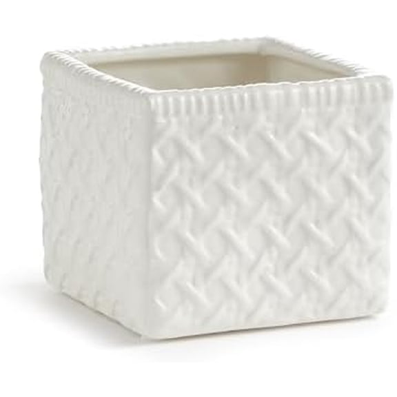 Small Square Cachepot by$$Garden & Patio