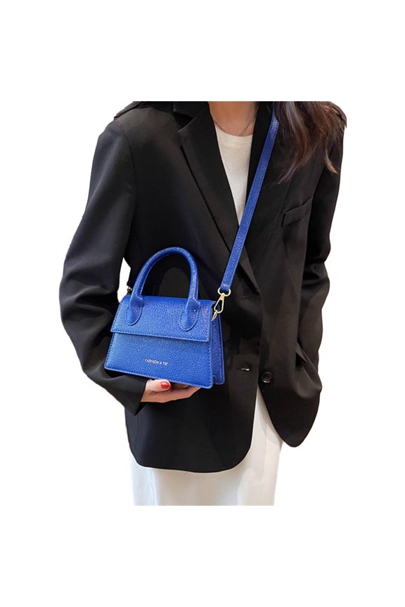 Small Square Flap Shoulder Bag Fashionable Crossbody Messenger Bags for Women