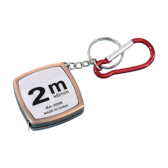 Small Square Holder Tape Measure 2M Long Strong ABS Component & Accurate Steel Designs Upgrades for Home