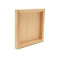 thumbnail image 1 of Small Square Wood Canvas 6 x 6 x 3/4 inch, Pack of 10 Unfinished Wood Frames, Blank Wood Signs for Crafts & Home Decor, by Woodpeckers, 1 of 4