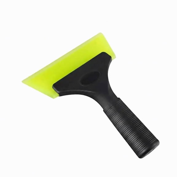 Small Squeegee with 5 Inch Green Rubber Window Tint Squeegee, Mini Wiper Window Tinting Tools with Non-Slip Handle for Car, Glass, Mirror, Shower, Auto,Windows. (Green)
