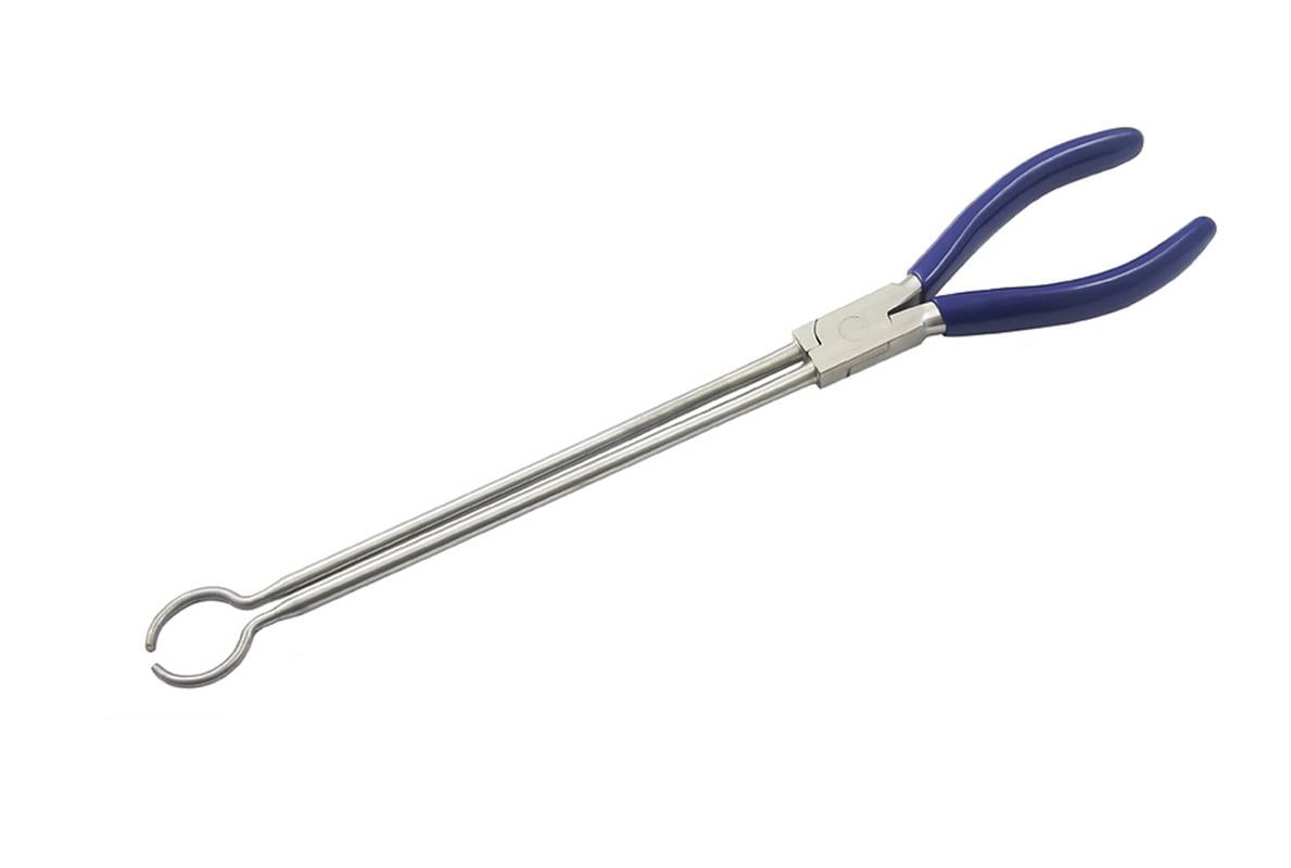 Small Stainless Steel Ring Precious Metal Casting Crucible Tongs - TONG-0001