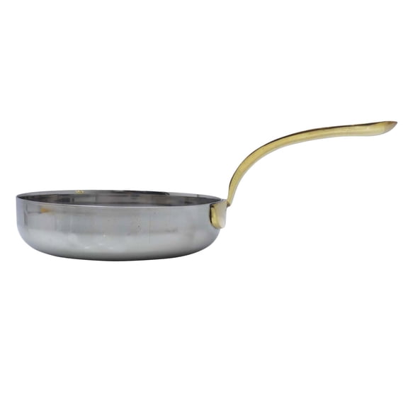 Small Stainless Steel Tadka Pan New Cookware Utensil Kitchenware Spice Heating