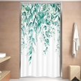 thumbnail image 1 of Small Stall Half Narrow Shower Curtain for Bathroom Decor 36Wx72H Botanical Plants Botany Spring Floral Flower Tan Herbs Art Printed Fabric Polyester Waterproof 7 Pack Plastic, 1 of 5
