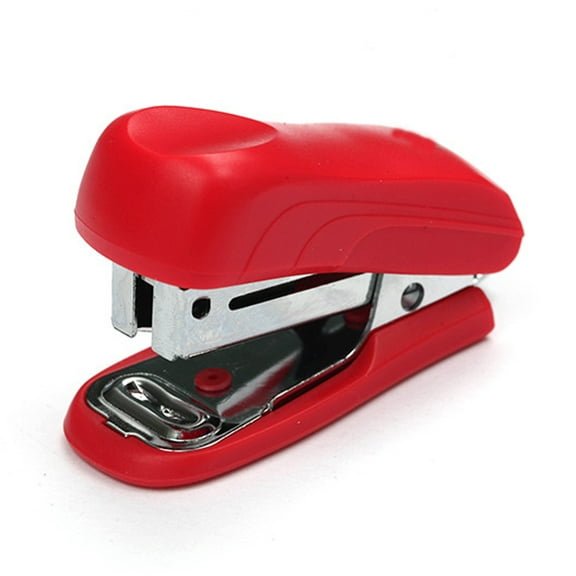 Small Stapler With Built-In Staple Remover