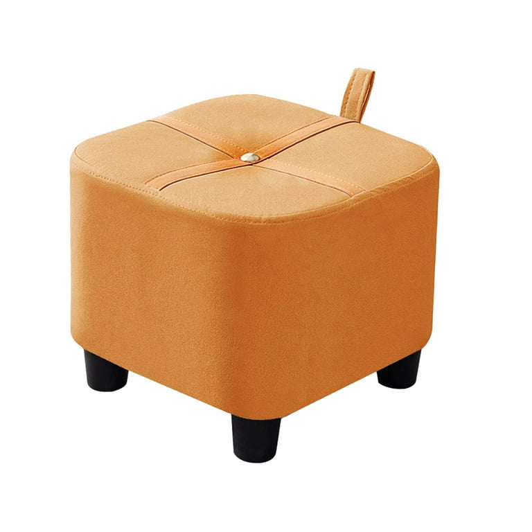 Small square sale pouffe