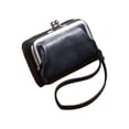 thumbnail image 1 of Small Storage Bags with Zipper Ladies' Coin Purse with Snap Closure Zipper Pouch Bag Vintage-Style Women’S Wallet & Card Case, 1 of 6