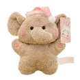 thumbnail image 1 of Small Stuffed Animal Student Stuffed Animal 8 Inch Soft Plush Stuffed Animals Stuffed Elephant Plush Small Stuffed Animals for Student Cute Sleep Hat Elephant Stuffed Animal Desk, 1 of 6
