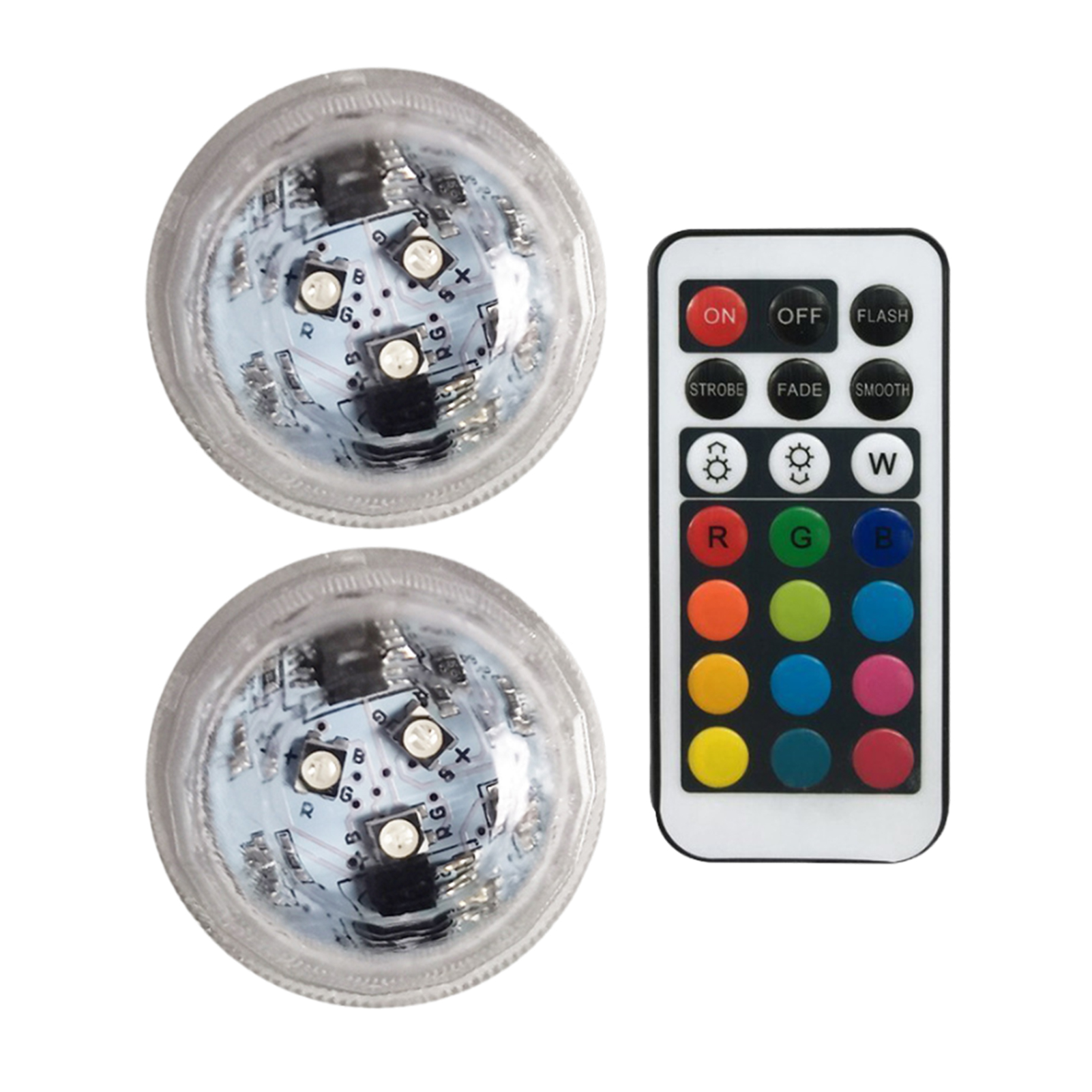 Small Submersible LED Light Waterproof Tea Light Fish Bowl Small